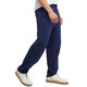 HANES ComfortSoft EcoSmart Men's Fleece Sweatpants Navy Blue Large