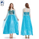 Tragen von Fisch Halloween Erwachsener Kostüm Cinderella Ice Snow Anna Schneekleid Hexen Maskerade Kleid 2025 9719 Aschenputtel s