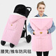 Aceboer baby stroller cover blanket in autumn and winter when going out baby warm windproof cloak strap waist stool children's windshield blanket waist stool stroller windproof cover blanket-green one size