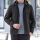 Rapido Herrenjacke mit Kapuze 2024 Herbst Neues vielseitiges Geschäft Casual Removable Kapuze -Modejacke N9716 Black 195