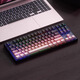 
Belly spirit mk870pro blackberry side engraved wired Bluetooth wireless mechanical keyboard customized computer game office mute [single mode] pro pearl white + faint fragrance side engraved tea scroll [Tianjin Oil]