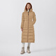 Canada Gans Clair Damen Black Label Long Outdoor Parker Big Goose Down Jacke 2330 WB 1483 Desert Color S