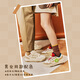 Anta Micro-Sweet Bread Shoes Men's Shoes Thick Sole Heightening Couple Trendy Cushioning Shoes Sports Shoes Casual Shoes
