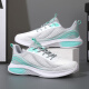 
Seven Wolves' sports shoes for middle school entrance examination for men and women's summer sports shoes for students' running shoes physical examination running shoes lightweight breathable mesh shoes 6636 gray grass green 40