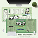 
Ruqinlian cute shortcut key series mouse pads super large high-value male and female workstation office computer desk pad keyboard pad cartoon personalized thickened lock edge can be customized non-slip and wear-resistant 12121 Panda panda shortcut key length 600mmX width 300mmX thickness 2mm