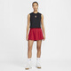 Nike (Nike) Séchure rapide Femmes Zheng Qinwen Sême jupe plissée automne-tissu jupe de tennis plissé tissé épissant FZ6513 687 Fitness Red / Fitness Red XL