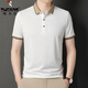 
Woodpecker (TUCANO) short-sleeved T-shirt men's lapel solid color ice silk thin Polo neck T-shirt middle-aged and young people loose and non-iron men's half-sleeved JD9918 Navy 170