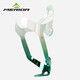Merida Bicycle Water Bottle Cage Road Bike Mountain Bike Aluminum Alloy Water Cup Rack Cycling Bracket Cycling Equipment Accessories (Aluminum Alloy Laser Gradient) Green White
