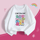 Mqdmini New Children's Clothing for Boys and Girls Camisetas de manga larga 2025 Camisa de base superior de algodón nuevo para niños 6 TX9901 Skateboard Dinosaur-Blue 100