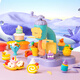 Deli -farbige Toneismaschine Ton -Set Plastikine Schimmel farbige Tonmaschine Junge und Mädchen Spielzeug Urlaub Geburtstag Geschenk
