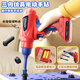 Boîte à outils à vis à vis pour les jouets pour enfants pour garçons de 3 à 6 ans, exercices électriques disassenés et rénovés à la main. Version mise à niveau de la table à trois outils déformée_Trolley Box_Roller Slip