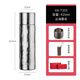 Heenoor pure titanium thermos cup stewed teapot outdoor travel portable home tea cup XN-T355 Yunhai Rime 420mL