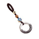 Leledi car pendant, auspicious cloud pattern safety buckle, men's and women's pendant, jewelry pendant rope, auspicious cloud pattern key chain
