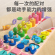 
Zhexiang German quality 1-3-year-old baby intelligence toys 5-in-1 logarithmic board digital shape fishing paired early education building blocks 3-in-1 logarithmic board + fishing and insect catching game