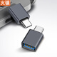 Huoji Type-C adapter otg converter typec to USB female 3.2 and 3.13.0 suitable for Apple 15 tablet mobile phone adapter U disk hard drive mouse wifi black otg+10Gbps transmission