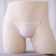One rope mini pouch thong seamless underwear men's sexy transparent belt low waist new gay men's model all white