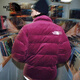 The North Face北面羽绒服男1992Nuptse潮牌双面穿羽绒外套831I LI6/红色 XL
