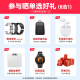 Huawei (Huawei) [National Subvention 15%] Regardez GT 5 Smart Watch Sports Xuanji Perception System Blood Oxygène Séquence cardiaque Température corporelle Surveillance de la respiration Bluetooth Call Imperproof Men and Women Emotions 46 mm Fantasy Night Black-Fluoroelastic Strap [Envoi de sangle de cuir + film]