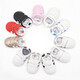 G. Duckkids kleine gelbe Ente 0-1 Jahre alte Baby Kleinkindschuhe Gummi-Sohle-Neugeborenenschuhe Babyschuhe Kleinkindschuhe Babyschuhe 8149 1512 Silber 13 cm/93g