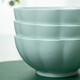 Tao Xianghui ceramic noodle bowl household microwave large rice bowl soup bowl 4 shadow celadon 6-inch Jingdezhen instant noodle bowl set