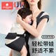 
Kechao baby-holding artifact newborn baby straps go out multi-function front horizontal baby-holding baby and children go out simple and dual-use [heavy recommendation] rice light yellow [waist protection and anti-slip] [suitable for 0-4 years old, load-bearing 30kg+]