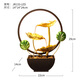 Yunya desktop circulating water ornaments interior decoration small fortune living room office entrance entrance decoration opening gift water to gold lamp circle style