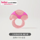 Bobo infant teether molar stick baby teething toy soft silicone boilable chewable third-level tooth-fixing teether magic mushroom-pink