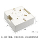 Surface-mounted bottom box c-15941 86*86 units:
