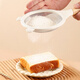 Detif stainless steel soy milk filter sieve baby food colander household kitchen egg tart baking tools flour sieve 304 stainless steel (small single ear) 40 mesh fine
