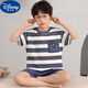 Disney Pajamas 'NUEVO MECHO DRAGO Dragón de manga corta de algodón de algodón de algodón de moda de forma mediana de verano de verano