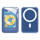 El nuevo Donald Duck Duck Daisy Magnetic Power Bank de Disney 15w Carga rápida se puede usar ligera y pequeña en el avión Magsafe Wireless Carging lindo caricatura Minnie Aplicable pareja de energía móvil Banco de energía magnética [Azul de vidrio] Donald Duck-BCD694Y 10000 MAH