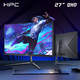 HPC27英寸 2K Fast IPS 原生180Hz 1MS GTG 120%sRGB广色域 游戏电竞电脑显示器HH27QPX