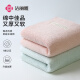 Jie Liya (Grace) Xinjiang long-staple cotton type A towel 2 pack pure cotton thickened soft face towel absorbent face towel cherry pink + plain green