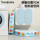 taoqibaby婴儿洗澡盆可折叠泡澡桶宝宝游泳池家用可坐可躺超大号游泳桶