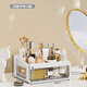 Nifeng Cosmetic Storage Box Dressing Table Desktop Lipstick Mask Jewelry Skin Care Dustproof Organizing Drawer Storage Shelf Small Basic Model-Two Layers