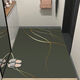Shansui entrance floor mats, entrance door mats, door mats, cuttable entrance floor mats, entrance door absorbent non-slip carpet, drizzle 120cm*150cm