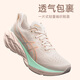 ASICS Novablast 4 zapatos deportivos acolchados livianos femeninos zapatos para correr transpirables resistentes 1012b722-100 platino 38 US7_240 mm