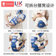 Xin'an Dai waist stool baby lightweight and simple strap four seasons to hold the baby out for two-purpose hugs and hold the baby in summer upgrade - gray [luxury storage] neck protection horizontal hug/