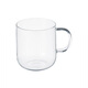MUJI heat-resistant glass mug water cup MDE52A5A transparent