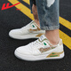 Huili men's shoes for spring and summer low-top board shoes casual shoes for men fashionable and versatile student sports running shoes for men Mikhaki 2603 43