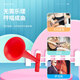 杉贝适用于 k-kazoo 卡祖笛演奏级大喇叭人声模仿萨克斯小号声音无边 铜色