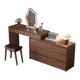 Zhixinmuwang solid wood dressing table bedroom simple bucket cabinet integrated storage cabinet high-end dressing table home dressing table storage cabinet