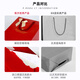 Huilide Custom Kraft Paper Bacd Bod Bound More More Shode Clothing Bag Сумка для логотипа печатная сумка для покупки мешок для покупки Beige XS модель 14715 см 100 штук