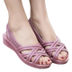 Changxiang Huili Mutterschuhe Sommer Sandalen Frauen im Freien im Mittelalter im mittleren Alter bequeme Anti-Rutsch-Kee-Resistante Fischschuhe ältere Oma Schuhe 052+1 40 kleinere Größe
