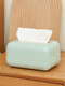 Zhai Xiaozhi tissue box spring living room coffee table cardboard box napkin cardboard box creative waterproof surface paper box bean paste green/spring tissue box WG-1355