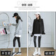 Mingyuegui Small Butt Curtain T-shirt Sweatshirt Bottoming Artifact for Autumn and Winter Holidays Two-piece Butt Covering Skirt for Women White Butt Curtain (2 Pack) Hole Style L/One Size (Recommended 80-130 Jin Jin is equal to 0.5 kg)