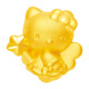 Jingyue Long Gold Hello Kitty Pendant 999 Pure Gold Fairy Angel KT Cupid Cady Cat Pendant Women's Necklace Gold Fairy Stick KT About 0.6-0.7g+S925 Necklace