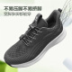 Zulijian elderly shoes genuine summer anti-slip shoes soft sole lightweight breathable walking shoes sports and casual shoes for parents and elders dark gray [Dad shoes] 42