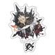 The fifth identity keychain fisherman Joseph's soul: Umbrella Jack Hermit Red Lady Red Butterfly Mezzanine Pendant YC-12609 Joseph Yazlar [9CM Mezzanine Keychain]