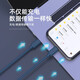 
Wanjianxia five-in-one data cable multi-function storage box portable 60WType-c super fast charging converter head mobile phone stand Apple three-in-one charging cable Android black [five-in-one] 60W fast charging + multi-interface + transmission + card pin